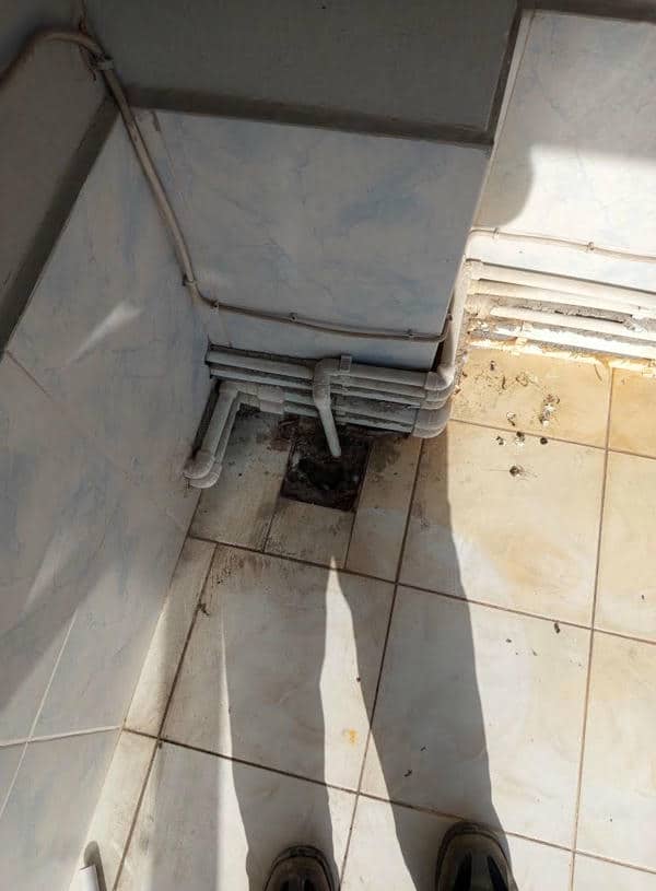 Balkon gideri tıkanıklığı açma