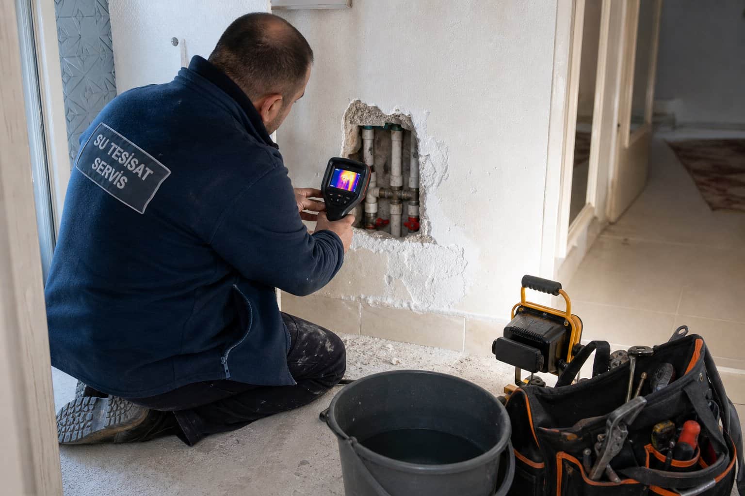 Su Kaçağı Tespiti servis uygulaması