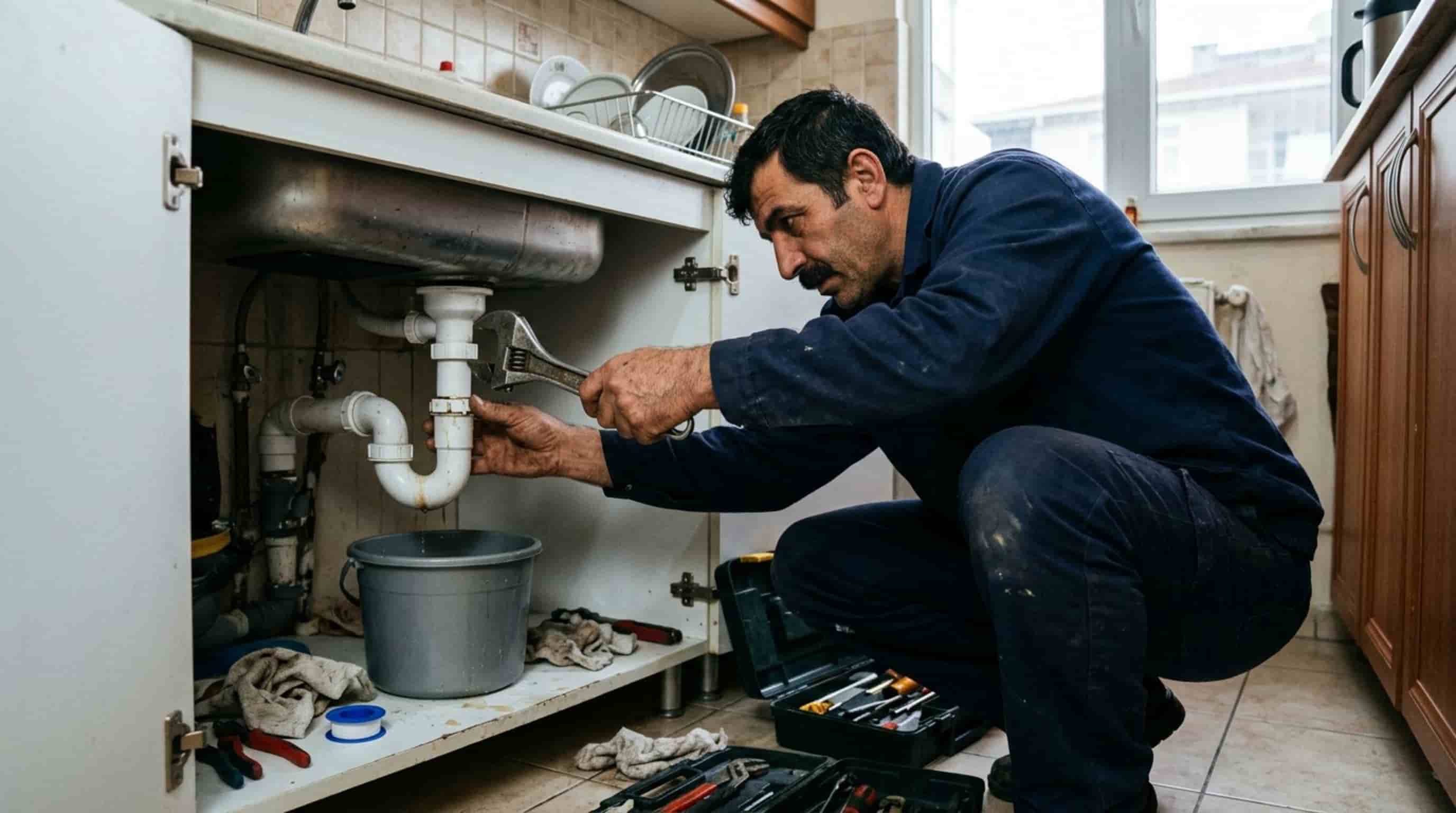 Mutfak lavabo sifon tamirleri